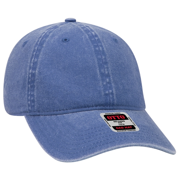 6 Panel Garment Washed Pigment Dyed Cotton Twill Cap - 6 Panel Garment Washed Pigment Dyed Cotton Twill Cap - Image 1 of 175