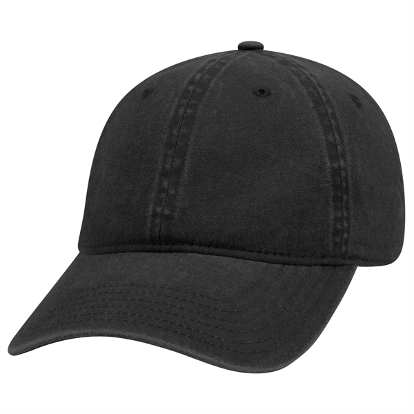 6 Panel Garment Washed Pigment Dyed Cotton Twill Cap - 6 Panel Garment Washed Pigment Dyed Cotton Twill Cap - Image 16 of 175