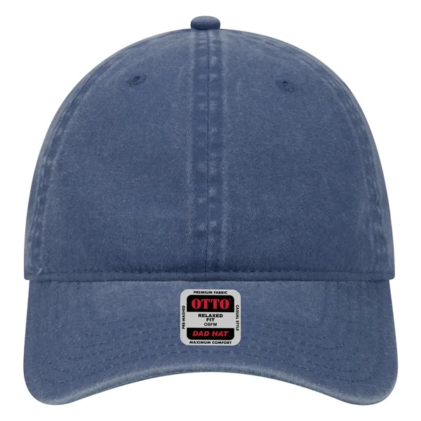 6 Panel Garment Washed Pigment Dyed Cotton Twill Cap - 6 Panel Garment Washed Pigment Dyed Cotton Twill Cap - Image 21 of 175