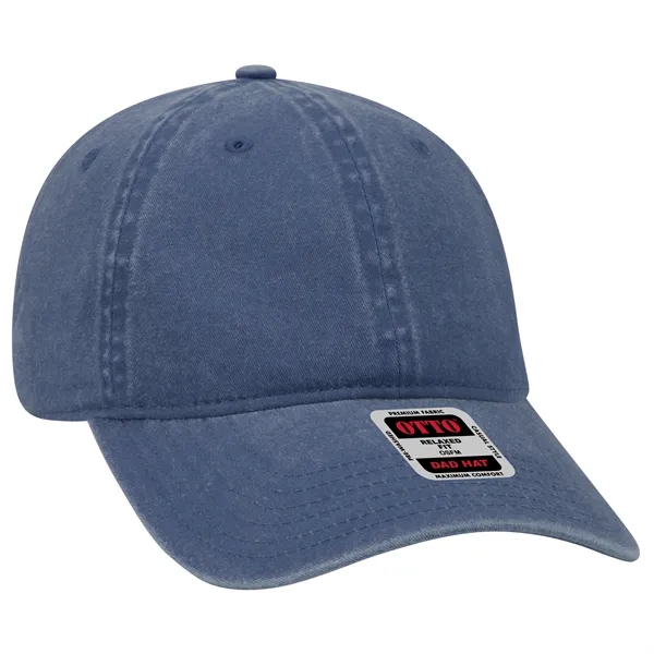 6 Panel Garment Washed Pigment Dyed Cotton Twill Cap - 6 Panel Garment Washed Pigment Dyed Cotton Twill Cap - Image 19 of 175
