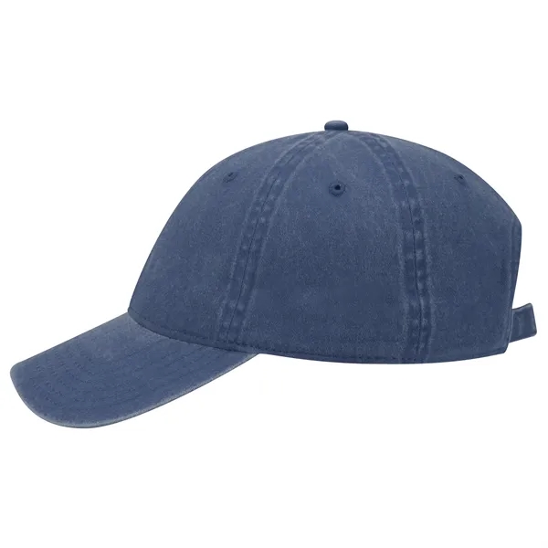 6 Panel Garment Washed Pigment Dyed Cotton Twill Cap - 6 Panel Garment Washed Pigment Dyed Cotton Twill Cap - Image 23 of 175