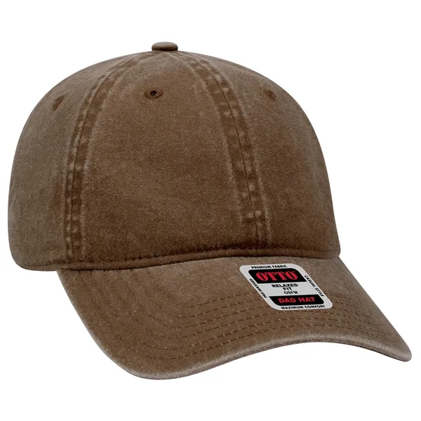 6 Panel Garment Washed Pigment Dyed Cotton Twill Cap - 6 Panel Garment Washed Pigment Dyed Cotton Twill Cap - Image 25 of 175
