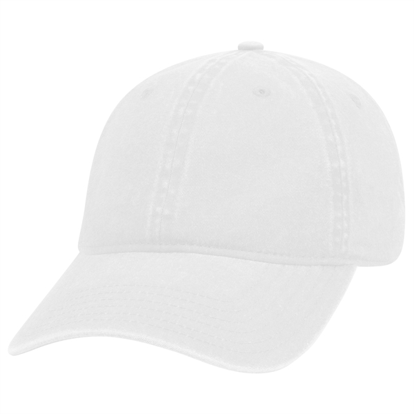 6 Panel Garment Washed Pigment Dyed Cotton Twill Cap - 6 Panel Garment Washed Pigment Dyed Cotton Twill Cap - Image 46 of 175