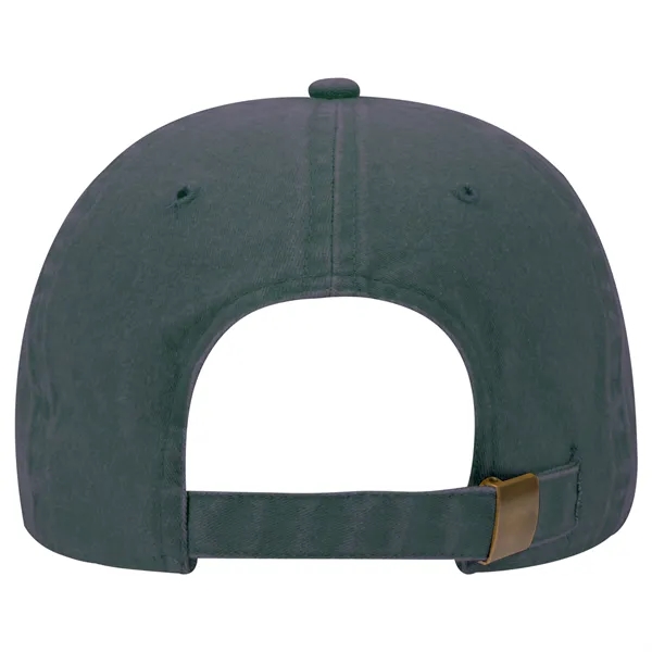 6 Panel Garment Washed Pigment Dyed Cotton Twill Cap - 6 Panel Garment Washed Pigment Dyed Cotton Twill Cap - Image 50 of 175