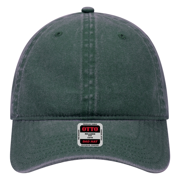 6 Panel Garment Washed Pigment Dyed Cotton Twill Cap - 6 Panel Garment Washed Pigment Dyed Cotton Twill Cap - Image 51 of 175