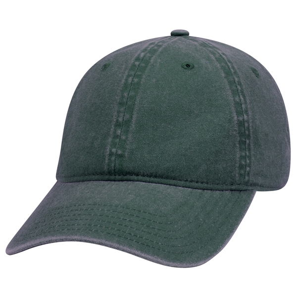 6 Panel Garment Washed Pigment Dyed Cotton Twill Cap - 6 Panel Garment Washed Pigment Dyed Cotton Twill Cap - Image 52 of 175