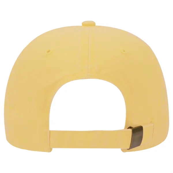 6 Panel Garment Washed Pigment Dyed Cotton Twill Cap - 6 Panel Garment Washed Pigment Dyed Cotton Twill Cap - Image 56 of 175