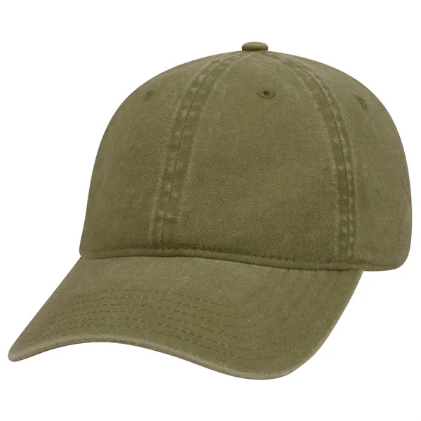 6 Panel Garment Washed Pigment Dyed Cotton Twill Cap - 6 Panel Garment Washed Pigment Dyed Cotton Twill Cap - Image 64 of 175