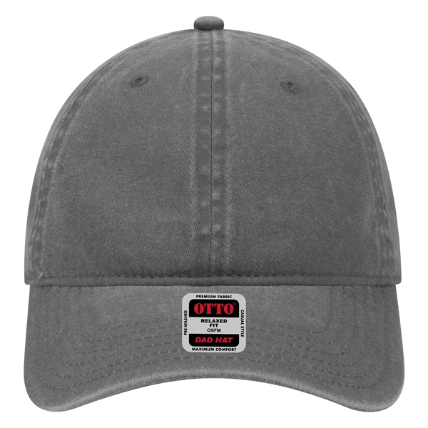 6 Panel Garment Washed Pigment Dyed Cotton Twill Cap - 6 Panel Garment Washed Pigment Dyed Cotton Twill Cap - Image 69 of 175