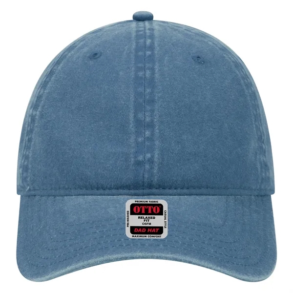 6 Panel Garment Washed Pigment Dyed Cotton Twill Cap - 6 Panel Garment Washed Pigment Dyed Cotton Twill Cap - Image 75 of 175