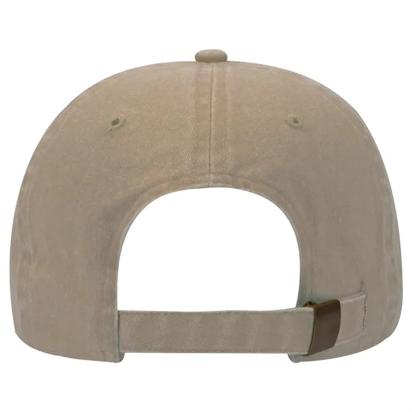 6 Panel Garment Washed Pigment Dyed Cotton Twill Cap - 6 Panel Garment Washed Pigment Dyed Cotton Twill Cap - Image 80 of 175