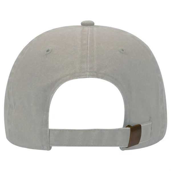 6 Panel Garment Washed Pigment Dyed Cotton Twill Cap - 6 Panel Garment Washed Pigment Dyed Cotton Twill Cap - Image 86 of 175