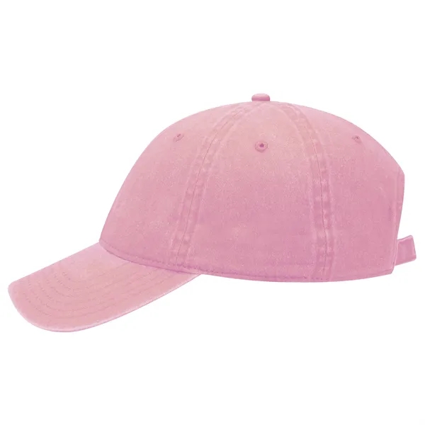 6 Panel Garment Washed Pigment Dyed Cotton Twill Cap - 6 Panel Garment Washed Pigment Dyed Cotton Twill Cap - Image 95 of 175