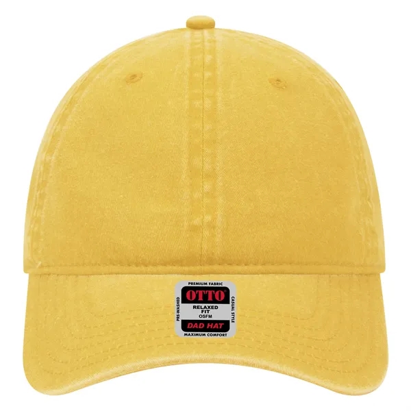 6 Panel Garment Washed Pigment Dyed Cotton Twill Cap - 6 Panel Garment Washed Pigment Dyed Cotton Twill Cap - Image 105 of 175