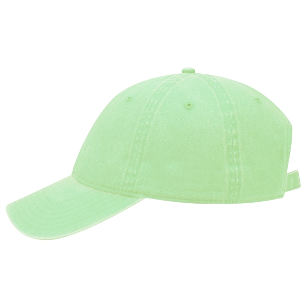 6 Panel Garment Washed Pigment Dyed Cotton Twill Cap - 6 Panel Garment Washed Pigment Dyed Cotton Twill Cap - Image 113 of 175