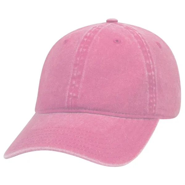 6 Panel Garment Washed Pigment Dyed Cotton Twill Cap - 6 Panel Garment Washed Pigment Dyed Cotton Twill Cap - Image 118 of 175