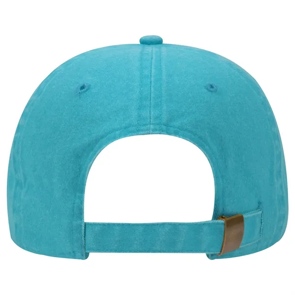 6 Panel Garment Washed Pigment Dyed Cotton Twill Cap - 6 Panel Garment Washed Pigment Dyed Cotton Twill Cap - Image 122 of 175