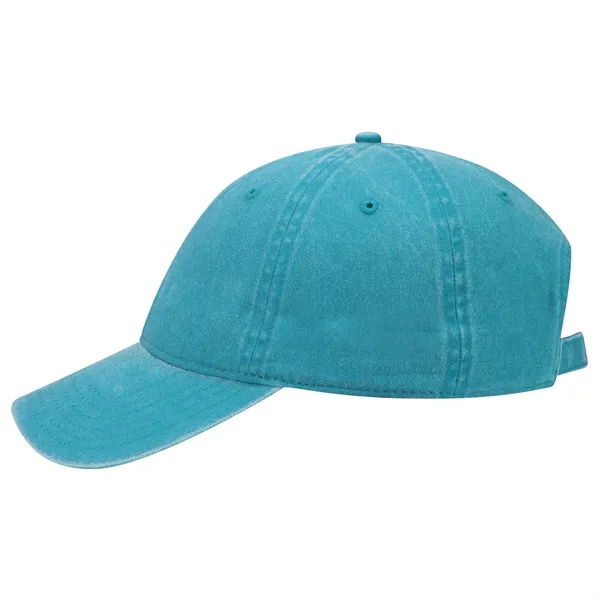 6 Panel Garment Washed Pigment Dyed Cotton Twill Cap - 6 Panel Garment Washed Pigment Dyed Cotton Twill Cap - Image 125 of 175