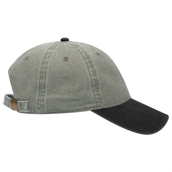 6 Panel Garment Washed Pigment Dyed Cotton Twill Cap - 6 Panel Garment Washed Pigment Dyed Cotton Twill Cap - Image 137 of 175