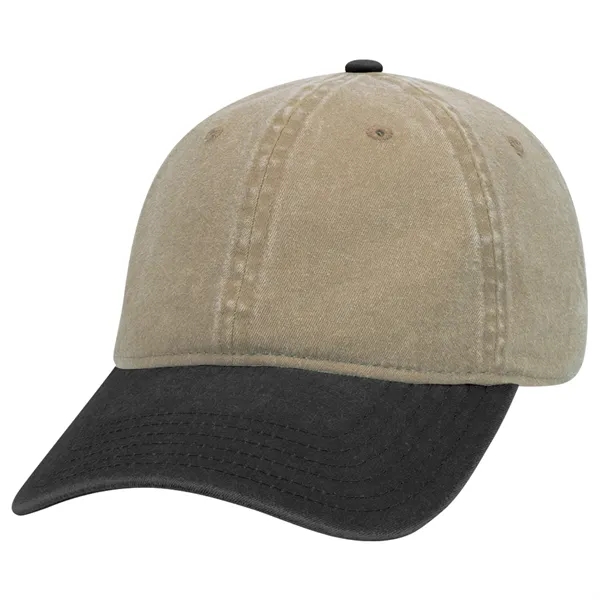 6 Panel Garment Washed Pigment Dyed Cotton Twill Cap - 6 Panel Garment Washed Pigment Dyed Cotton Twill Cap - Image 142 of 175