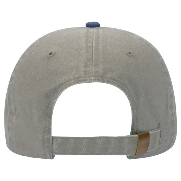 6 Panel Garment Washed Pigment Dyed Cotton Twill Cap - 6 Panel Garment Washed Pigment Dyed Cotton Twill Cap - Image 146 of 175