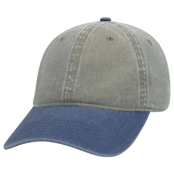 6 Panel Garment Washed Pigment Dyed Cotton Twill Cap - 6 Panel Garment Washed Pigment Dyed Cotton Twill Cap - Image 148 of 175