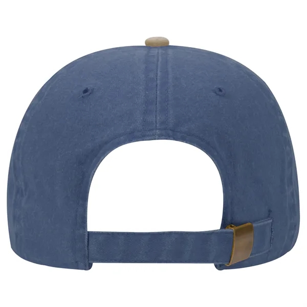 6 Panel Garment Washed Pigment Dyed Cotton Twill Cap - 6 Panel Garment Washed Pigment Dyed Cotton Twill Cap - Image 171 of 175