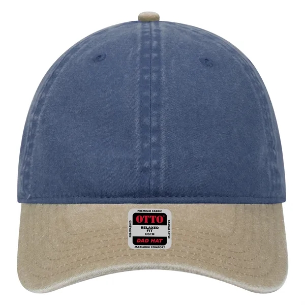 6 Panel Garment Washed Pigment Dyed Cotton Twill Cap - 6 Panel Garment Washed Pigment Dyed Cotton Twill Cap - Image 172 of 175