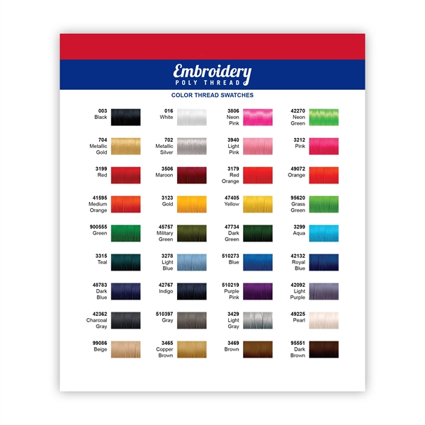Embroidery Thread Kit - 550 Yards - Embroidery Thread Kit - 550 Yards - Image 3 of 4