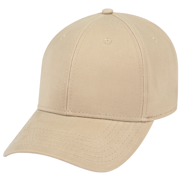 OTTO COMFY FIT Brushed Cotton Twill 6 Panel Baseball Cap - OTTO COMFY FIT Brushed Cotton Twill 6 Panel Baseball Cap - Image 51 of 60