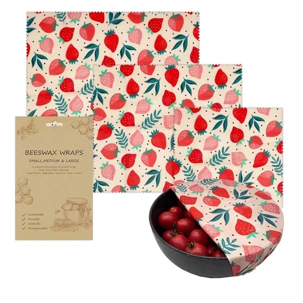 Beeswax Food wrap 3 Pack Set - Beeswax Food wrap 3 Pack Set - Image 0 of 1