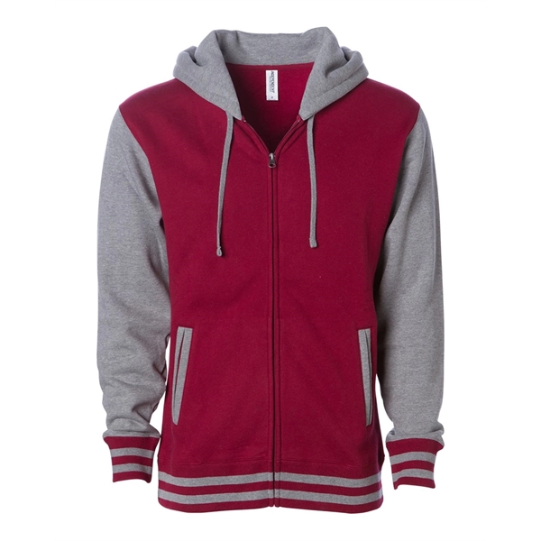 Independent Trading Co. Heavyweight Varsity Full-Zip Hood... - Independent Trading Co. Heavyweight Varsity Full-Zip Hood... - Image 5 of 19