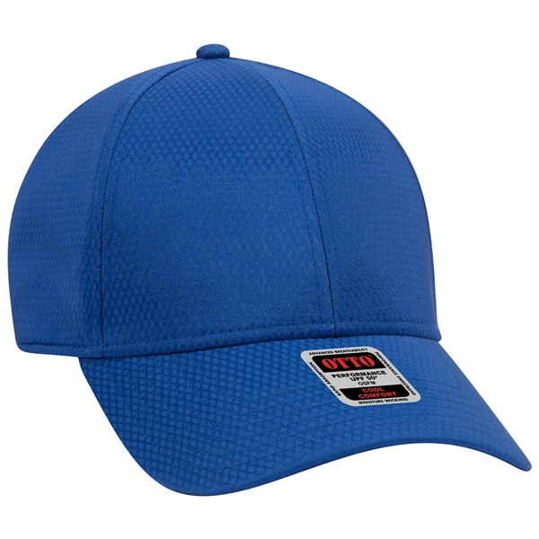 6 Panel UPF 50+ Cool Comfort Performance Diamond Knit Cap - 6 Panel UPF 50+ Cool Comfort Performance Diamond Knit Cap - Image 1 of 36