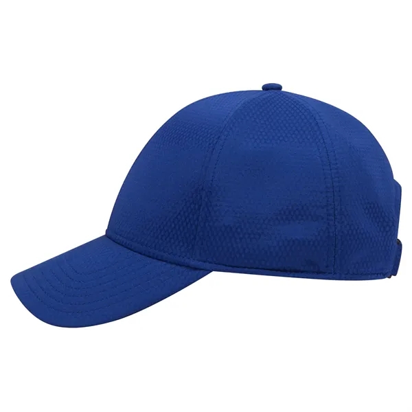 6 Panel UPF 50+ Cool Comfort Performance Diamond Knit Cap - 6 Panel UPF 50+ Cool Comfort Performance Diamond Knit Cap - Image 5 of 36