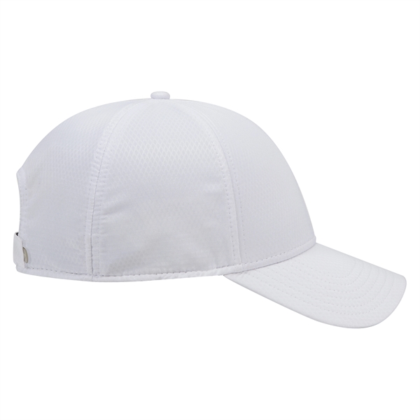 6 Panel UPF 50+ Cool Comfort Performance Diamond Knit Cap - 6 Panel UPF 50+ Cool Comfort Performance Diamond Knit Cap - Image 30 of 36