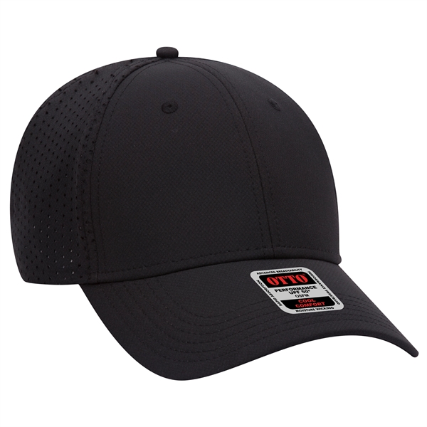 UPF 50+ Cool Comfort Knit Perforated Back 6 Panel Cap - UPF 50+ Cool Comfort Knit Perforated Back 6 Panel Cap - Image 4 of 32