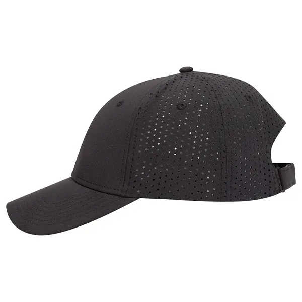 UPF 50+ Cool Comfort Knit Perforated Back 6 Panel Cap - UPF 50+ Cool Comfort Knit Perforated Back 6 Panel Cap - Image 5 of 32