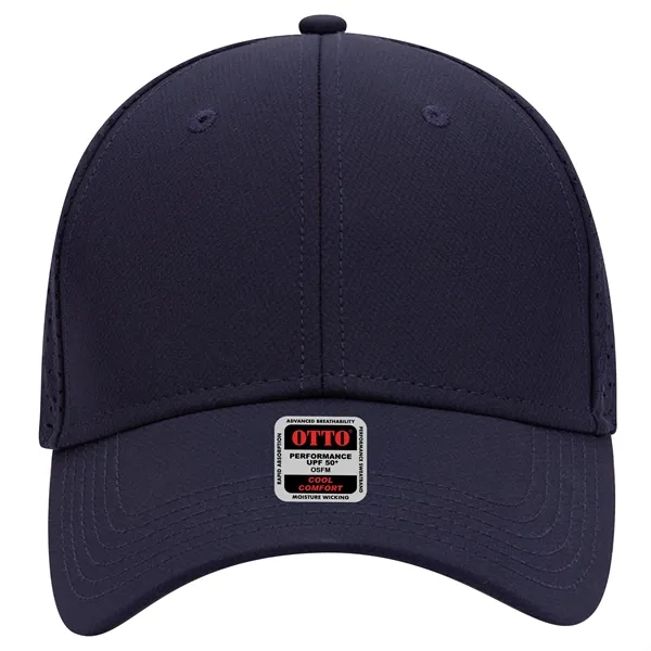 UPF 50+ Cool Comfort Knit Perforated Back 6 Panel Cap - UPF 50+ Cool Comfort Knit Perforated Back 6 Panel Cap - Image 8 of 32