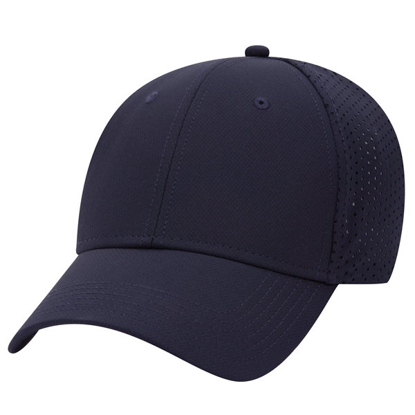 UPF 50+ Cool Comfort Knit Perforated Back 6 Panel Cap - UPF 50+ Cool Comfort Knit Perforated Back 6 Panel Cap - Image 9 of 32