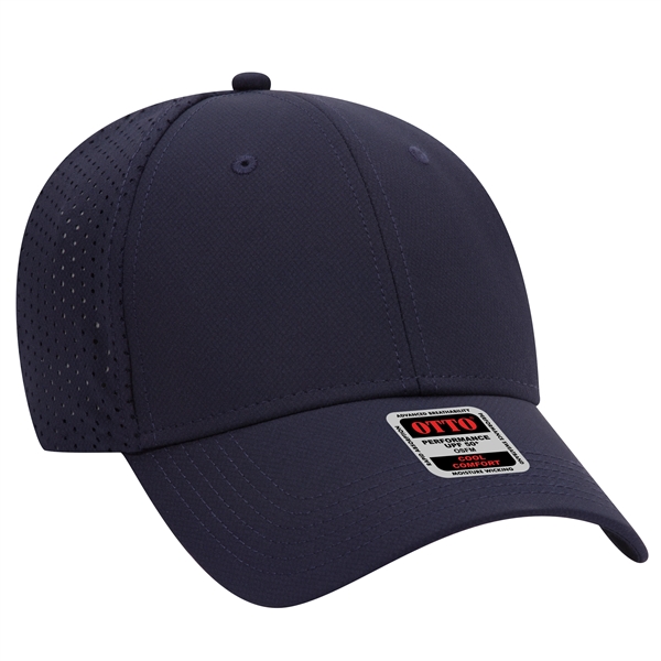 UPF 50+ Cool Comfort Knit Perforated Back 6 Panel Cap - UPF 50+ Cool Comfort Knit Perforated Back 6 Panel Cap - Image 10 of 32