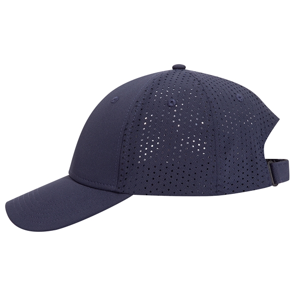 UPF 50+ Cool Comfort Knit Perforated Back 6 Panel Cap - UPF 50+ Cool Comfort Knit Perforated Back 6 Panel Cap - Image 11 of 32