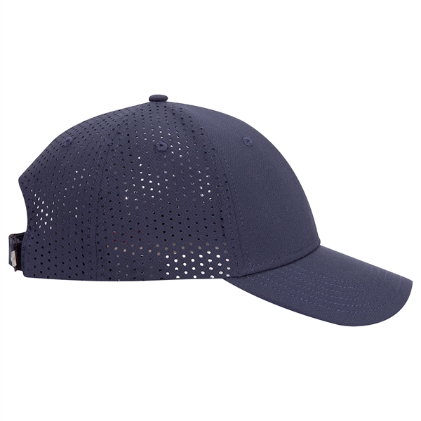 UPF 50+ Cool Comfort Knit Perforated Back 6 Panel Cap - UPF 50+ Cool Comfort Knit Perforated Back 6 Panel Cap - Image 12 of 32