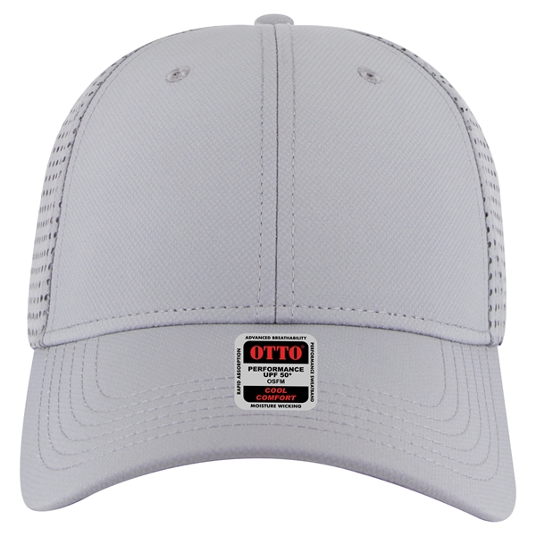 UPF 50+ Cool Comfort Knit Perforated Back 6 Panel Cap - UPF 50+ Cool Comfort Knit Perforated Back 6 Panel Cap - Image 14 of 32