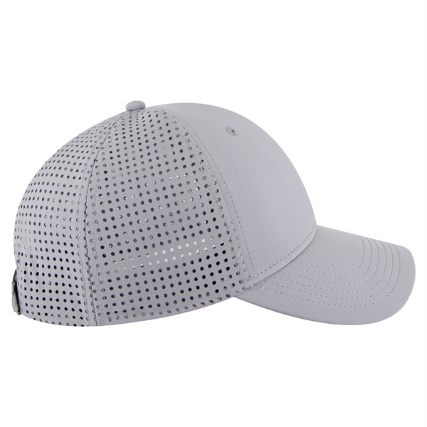 UPF 50+ Cool Comfort Knit Perforated Back 6 Panel Cap - UPF 50+ Cool Comfort Knit Perforated Back 6 Panel Cap - Image 18 of 32