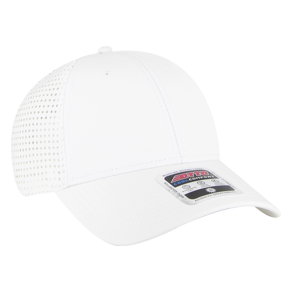 UPF 50+ Cool Comfort Knit Perforated Back 6 Panel Cap - UPF 50+ Cool Comfort Knit Perforated Back 6 Panel Cap - Image 21 of 32