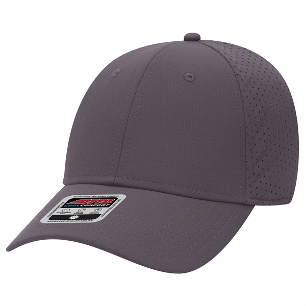 UPF 50+ Cool Comfort Knit Perforated Back 6 Panel Cap - UPF 50+ Cool Comfort Knit Perforated Back 6 Panel Cap - Image 27 of 32