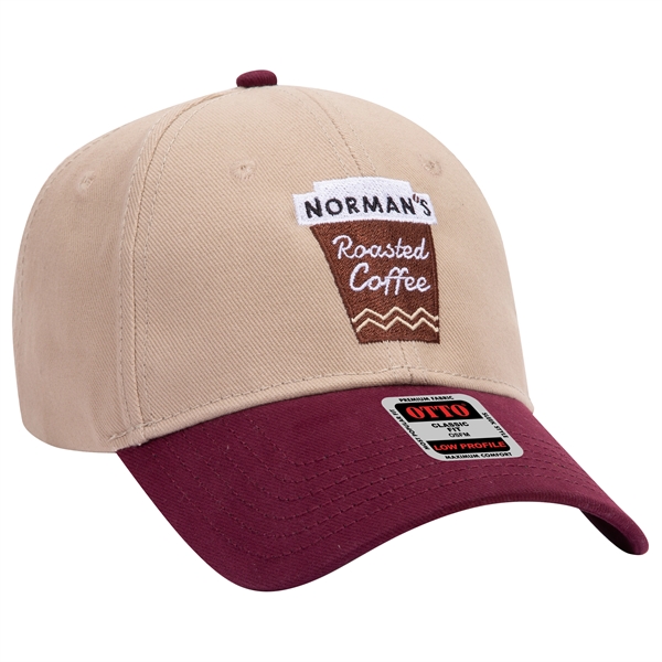 Brushed Bull Denim 6 Panel Low Profile Baseball Cap - Brushed Bull Denim 6 Panel Low Profile Baseball Cap - Image 122 of 161