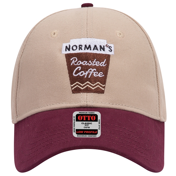 Brushed Bull Denim 6 Panel Low Profile Baseball Cap - Brushed Bull Denim 6 Panel Low Profile Baseball Cap - Image 0 of 161