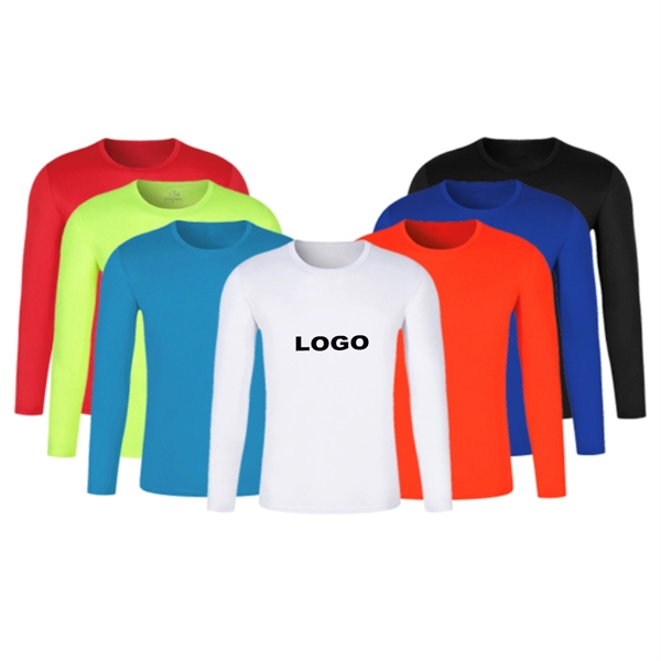 Quick Dry Unisex Long Sleeve T-shirt - Quick Dry Unisex Long Sleeve T-shirt - Image 0 of 1