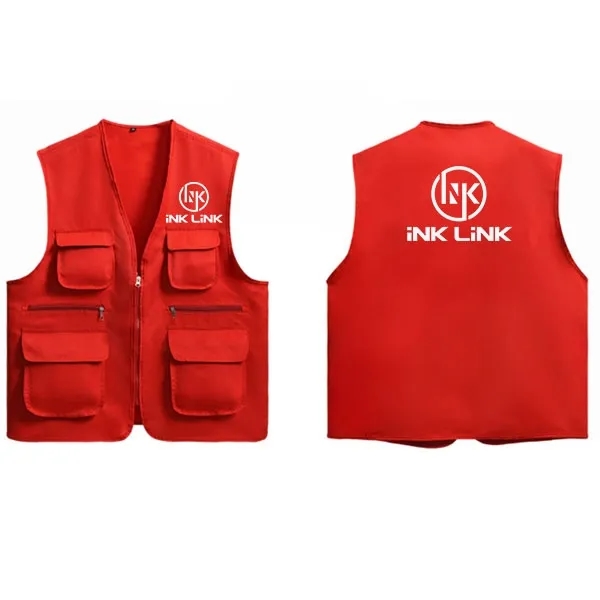 Volunteer Activity Vest Clerk Workwear - Volunteer Activity Vest Clerk Workwear - Image 1 of 1